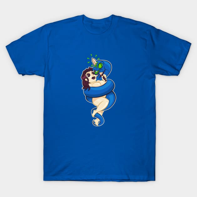 Snake Charmer T-Shirt by todd3point0